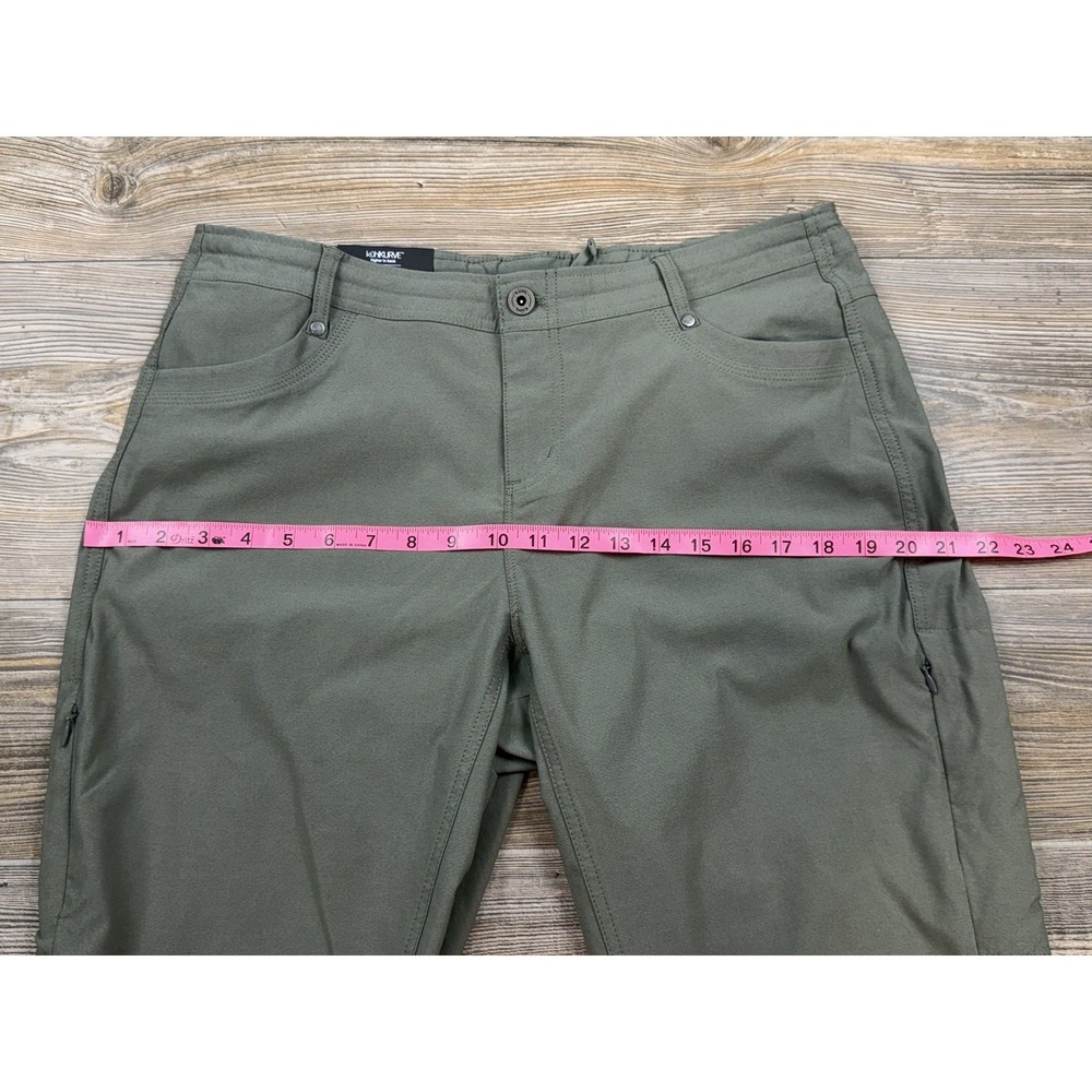 NEW  Kuhl Women's Trekr Pants‎ W/Capri Conversion Olive Green 14P Hike Gorpcore - Picture 11 of 16